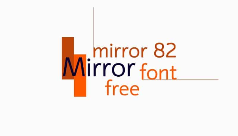 Mirror 82 шрифт скачать бесплатно