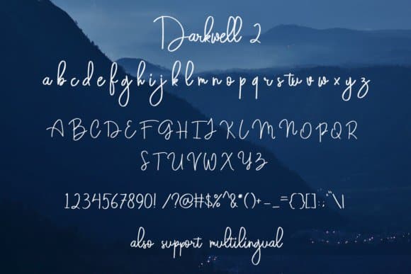 Darkwell   Family шрифт скачать бесплатно