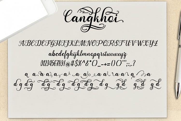 Cangkhoi шрифт скачать бесплатно