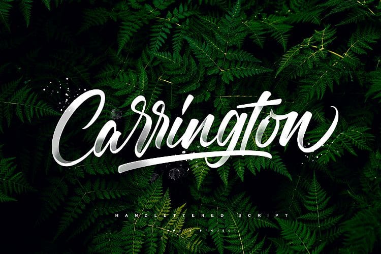 Carrington шрифт скачать бесплатно