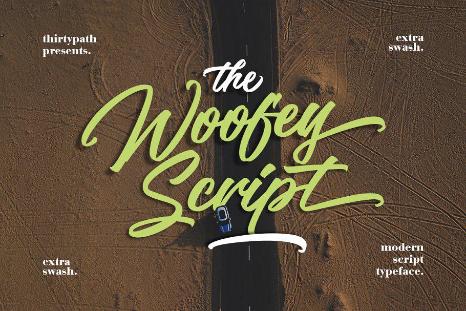 The Woofey шрифт скачать бесплатно