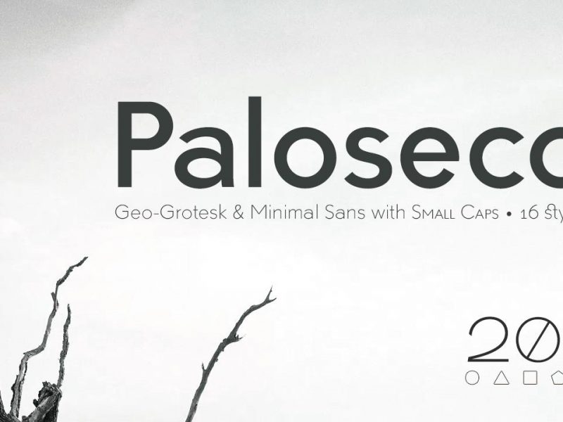 Paloseco шрифт скачать бесплатно