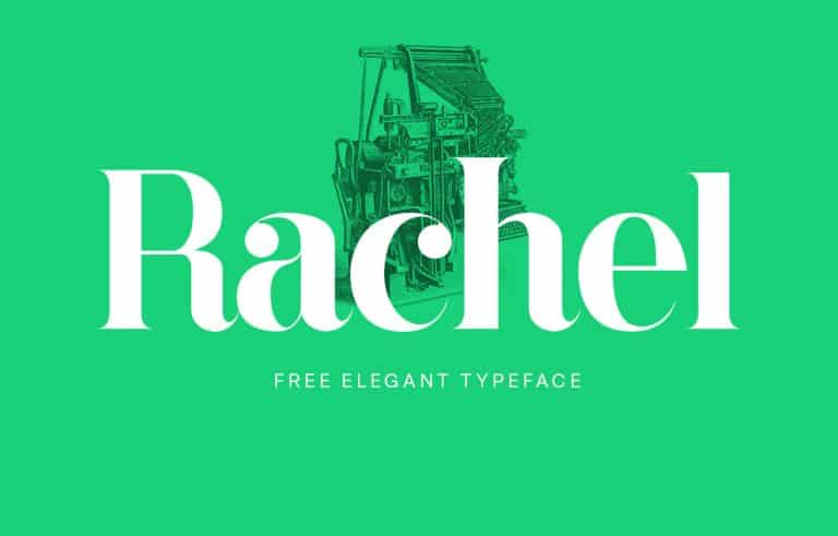 Rachel шрифт скачать бесплатно