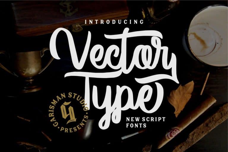 Vector Type шрифт скачать бесплатно