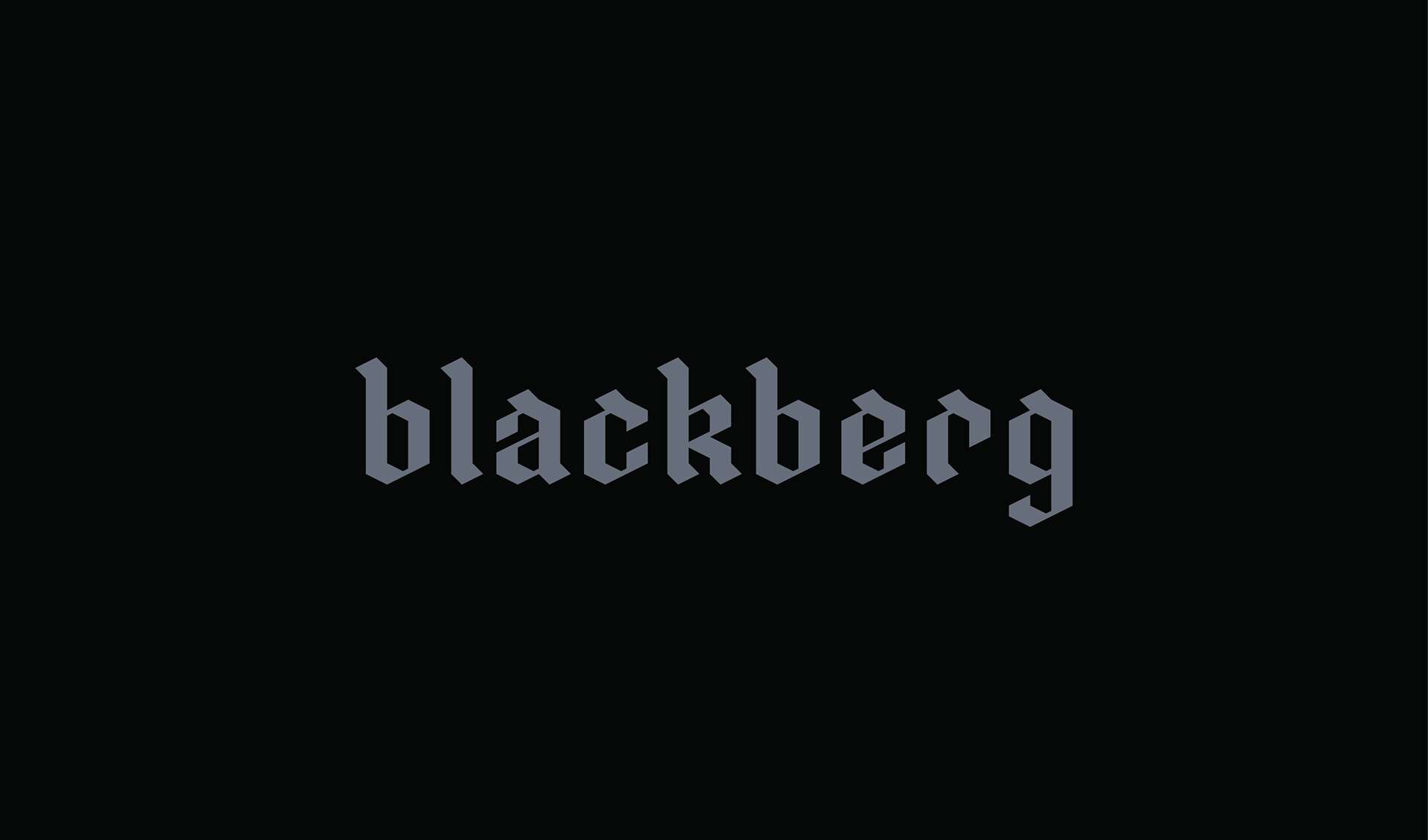 BLACKBERG шрифт скачать бесплатно