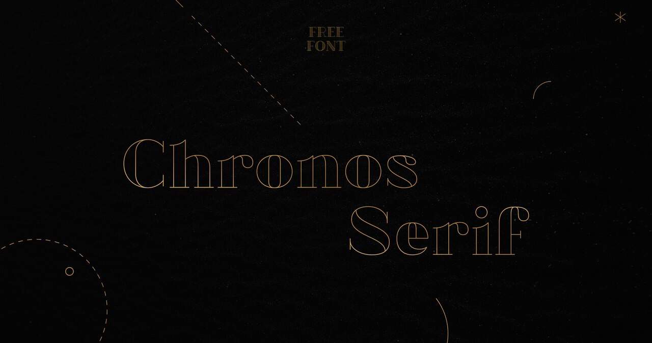 Chronos Serif шрифт скачать бесплатно