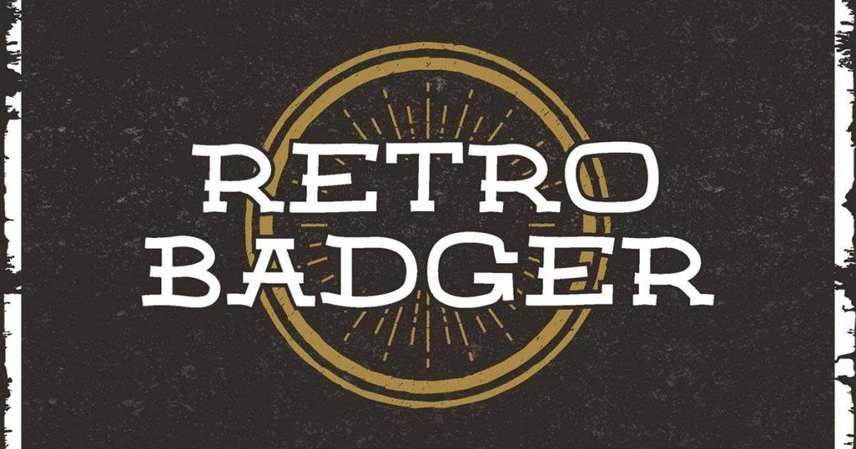 Retro Badger шрифт скачать бесплатно