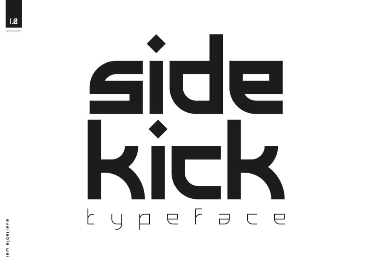 Side Kick шрифт скачать бесплатно